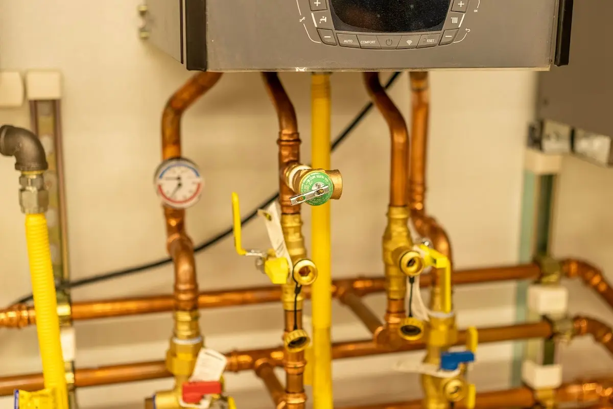 Licensed technician providing Slab Leak Repair for a homeowner in Pine Creek