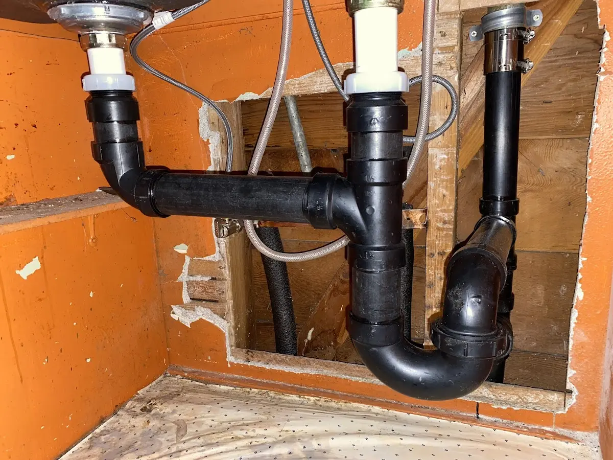 Professional Pipe Bursting equipment and tools on the job in Pine Creek