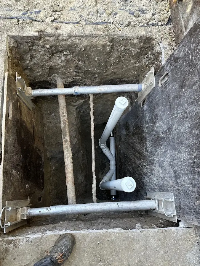 Experienced plumber completing Gas Line Repair work in Pine Creek